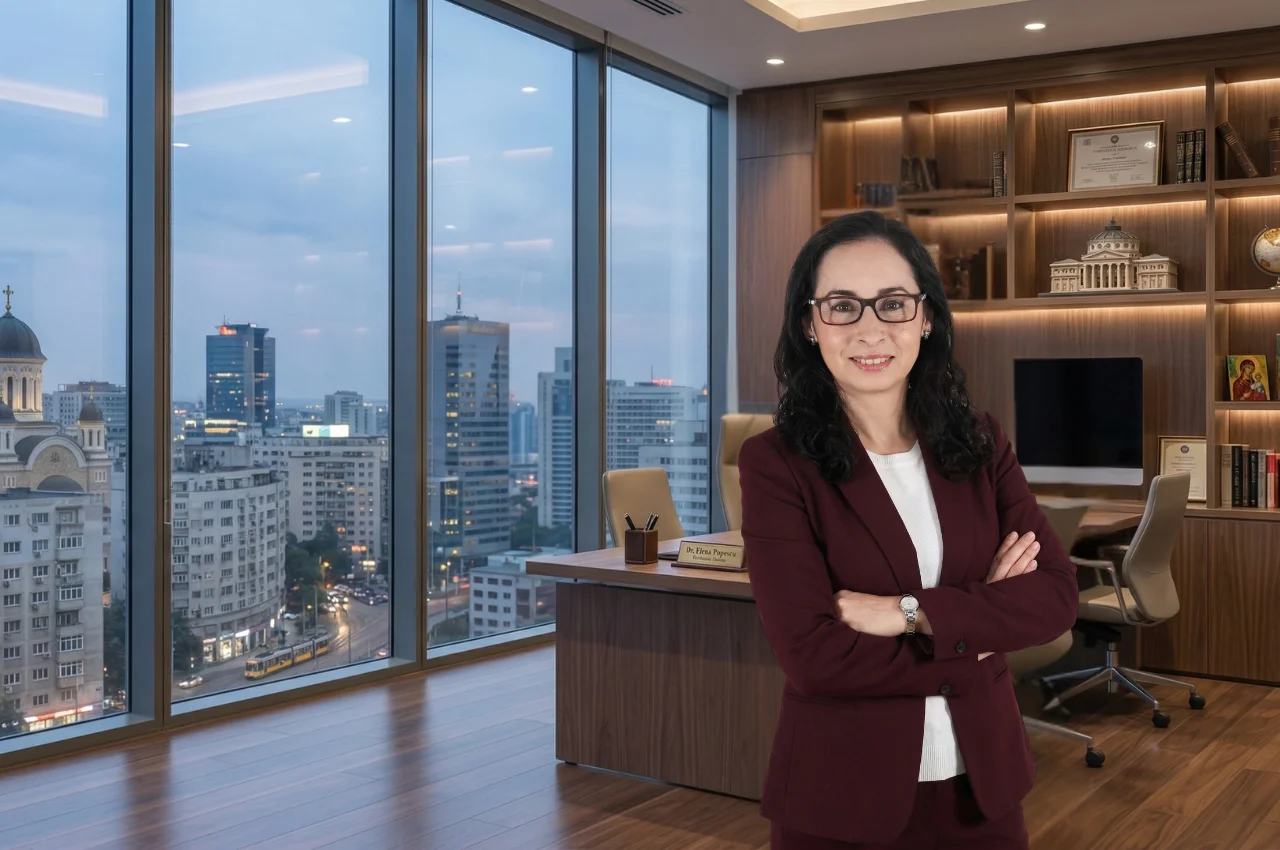 Cristina Stoica fondatoare agentie marketing digital Cristinne, birou Bucuresti